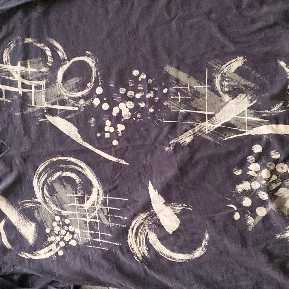 Jess and Jane raw edge tunic - Picture 2 of 4